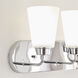 Kerrville 3 Light 18 inch Chrome Wall Bath Fixture Wall Light