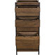 Seoul 26 X 24 inch Dark Walnut Consoles, Tallboy