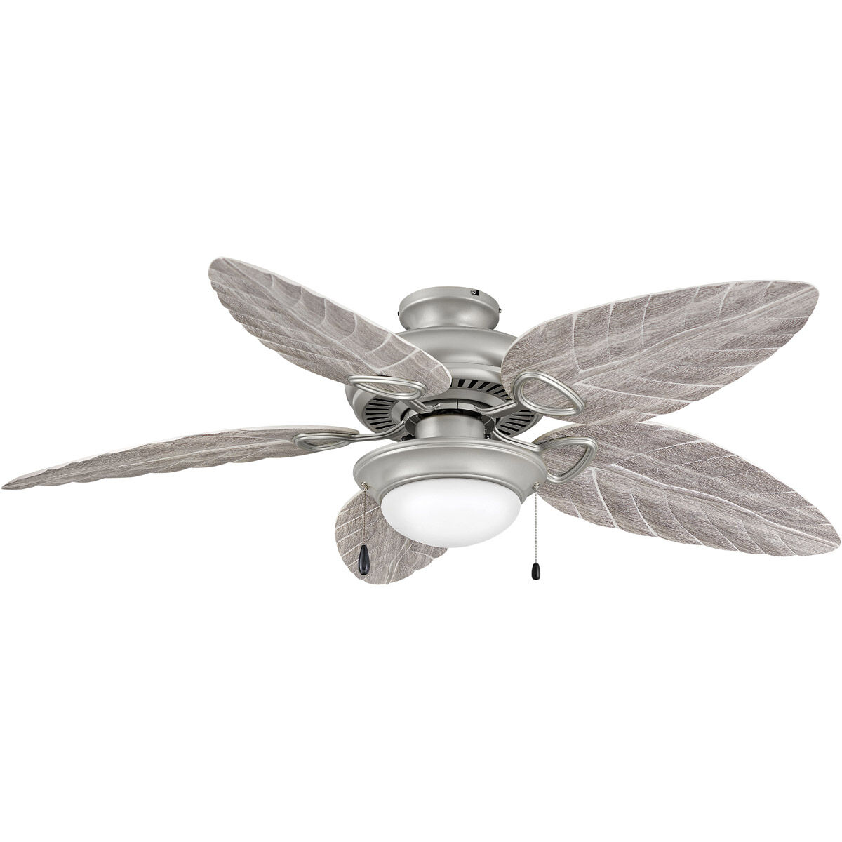 Leaf Blade Weathered Wood 11 inch Set of 5 Fan Blades, 52 inch