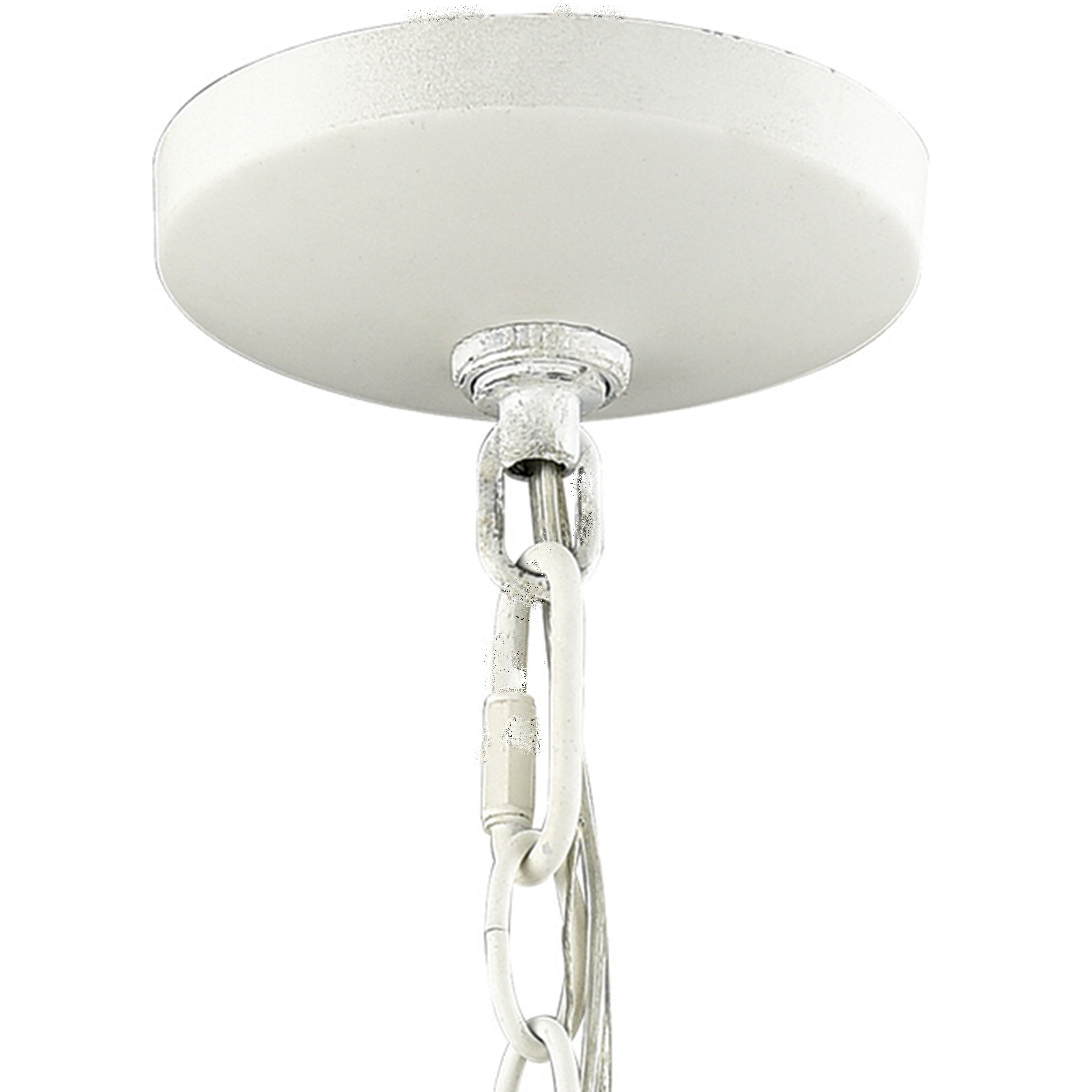 Big Sky 6 Light 25 inch White Chandelier Ceiling Light