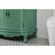Danville 72 X 21 X 36 inch Vintage Mint Vanity Sink Set