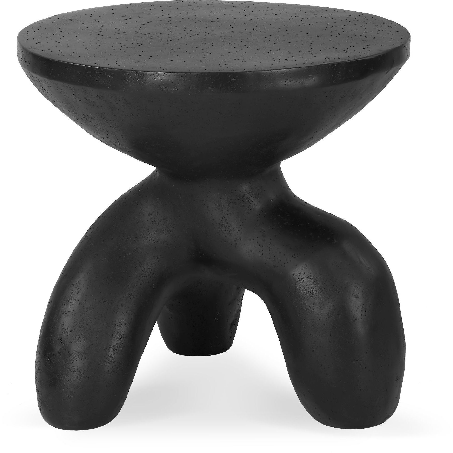 Veta 20.25 X 20 inch Black Indoor-Outdoor Accent Table