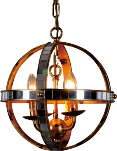 RD Series 9 inch Pendant Ceiling Light, Black Frame