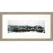 Abstract Collection Raked Silver Framed Art