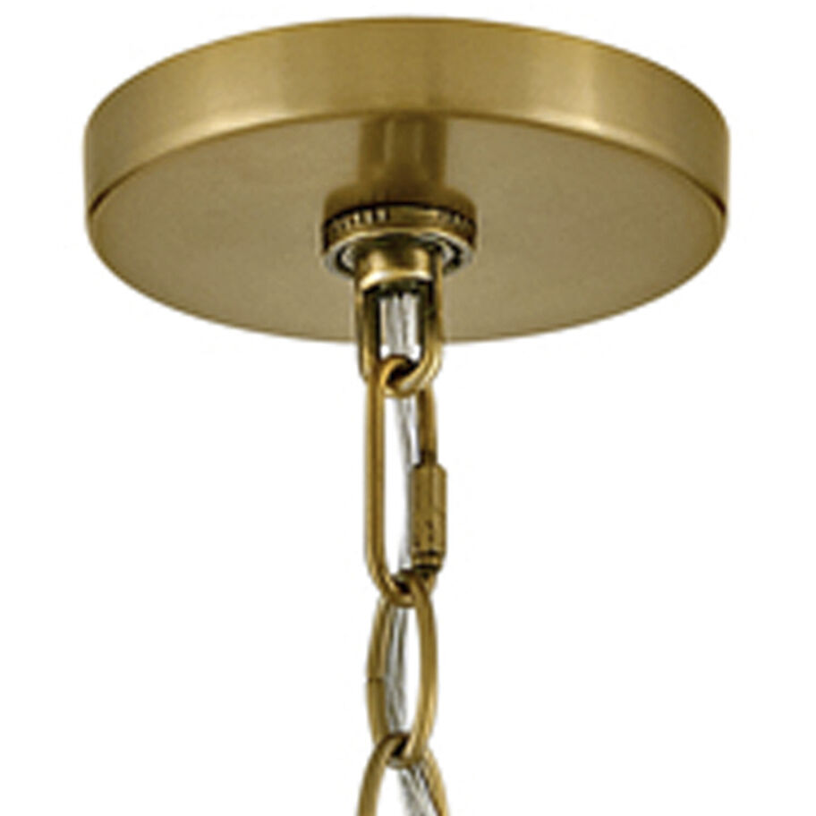 Blake LED 14 inch Lacquered Brass Pendant Ceiling Light