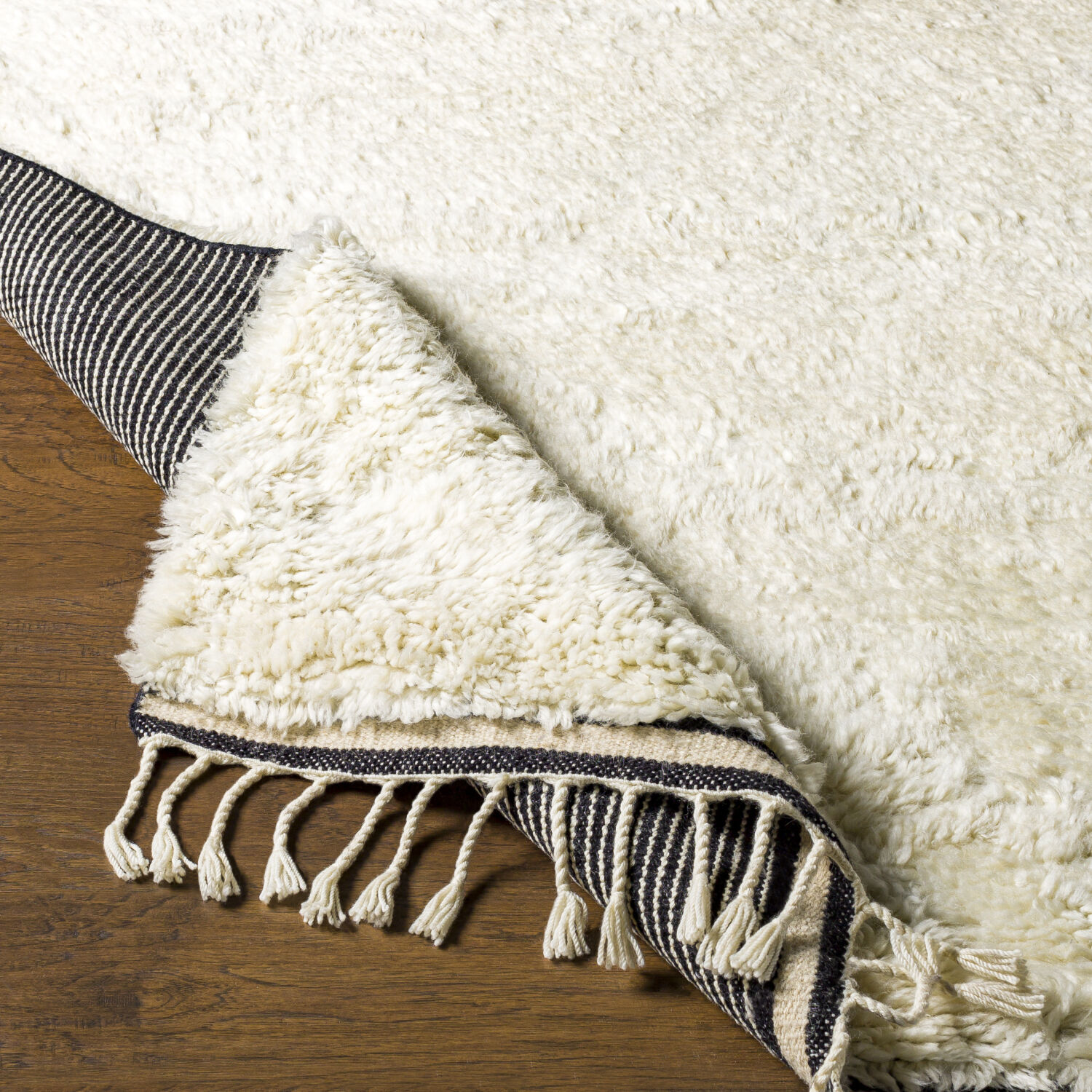 Sahara 120 X 96 inch Cream Rug in 8 x 10, Rectangle