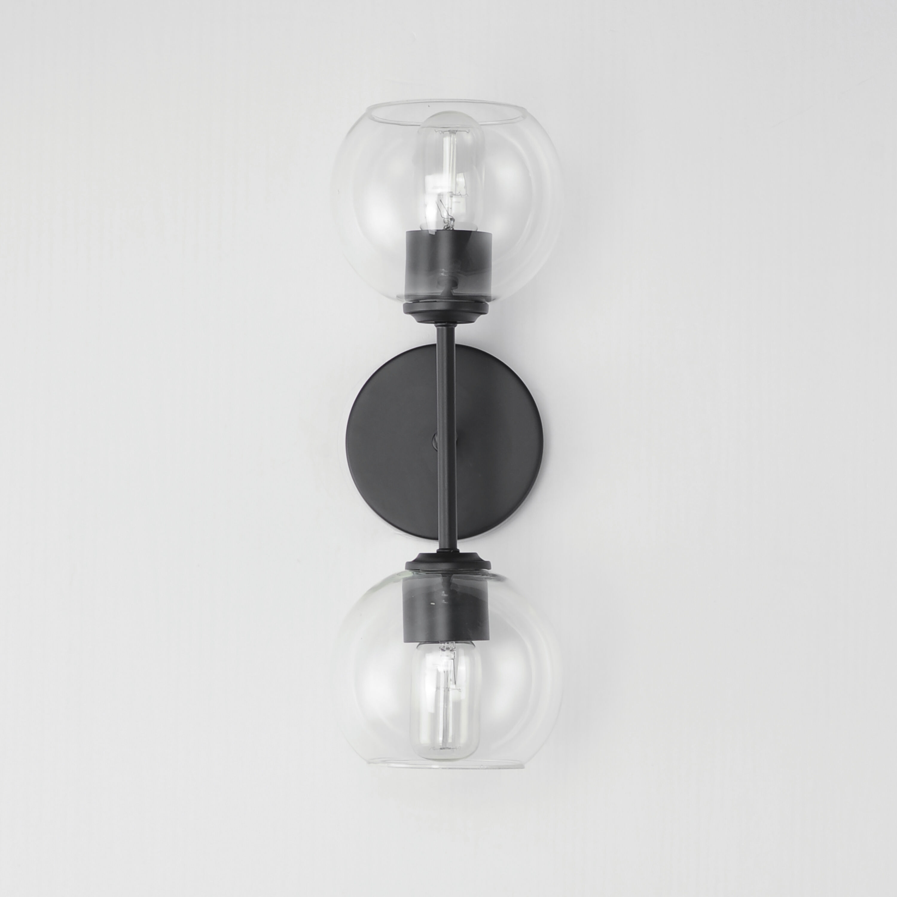 Knox 2 Light 17 inch Black Wall Sconce Wall Light