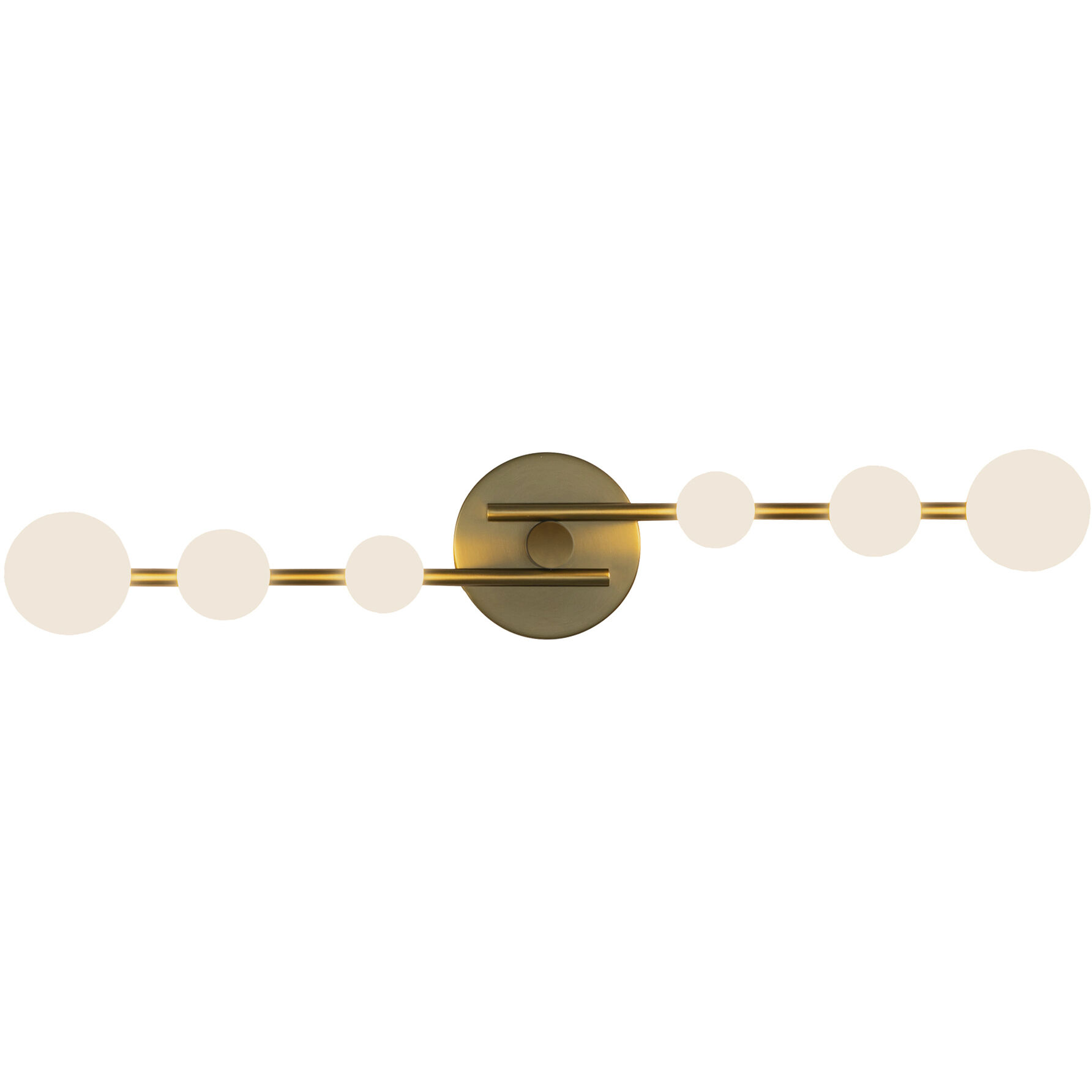 Cypress Bath Vanity Light Wall Light in Brushed Gold
