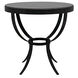 Byron 30 X 30 inch Matte Black Side Table