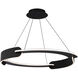 Ilios 4 Light 29 inch Black Pendant Ceiling Light