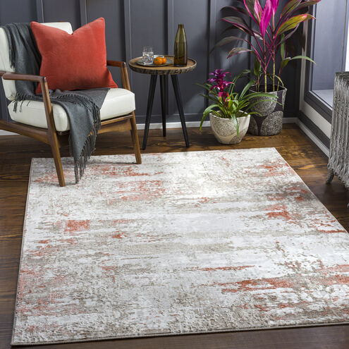 Enfield 108 X 79 inch Light Grey Rug in 7 x 9, Rectangle