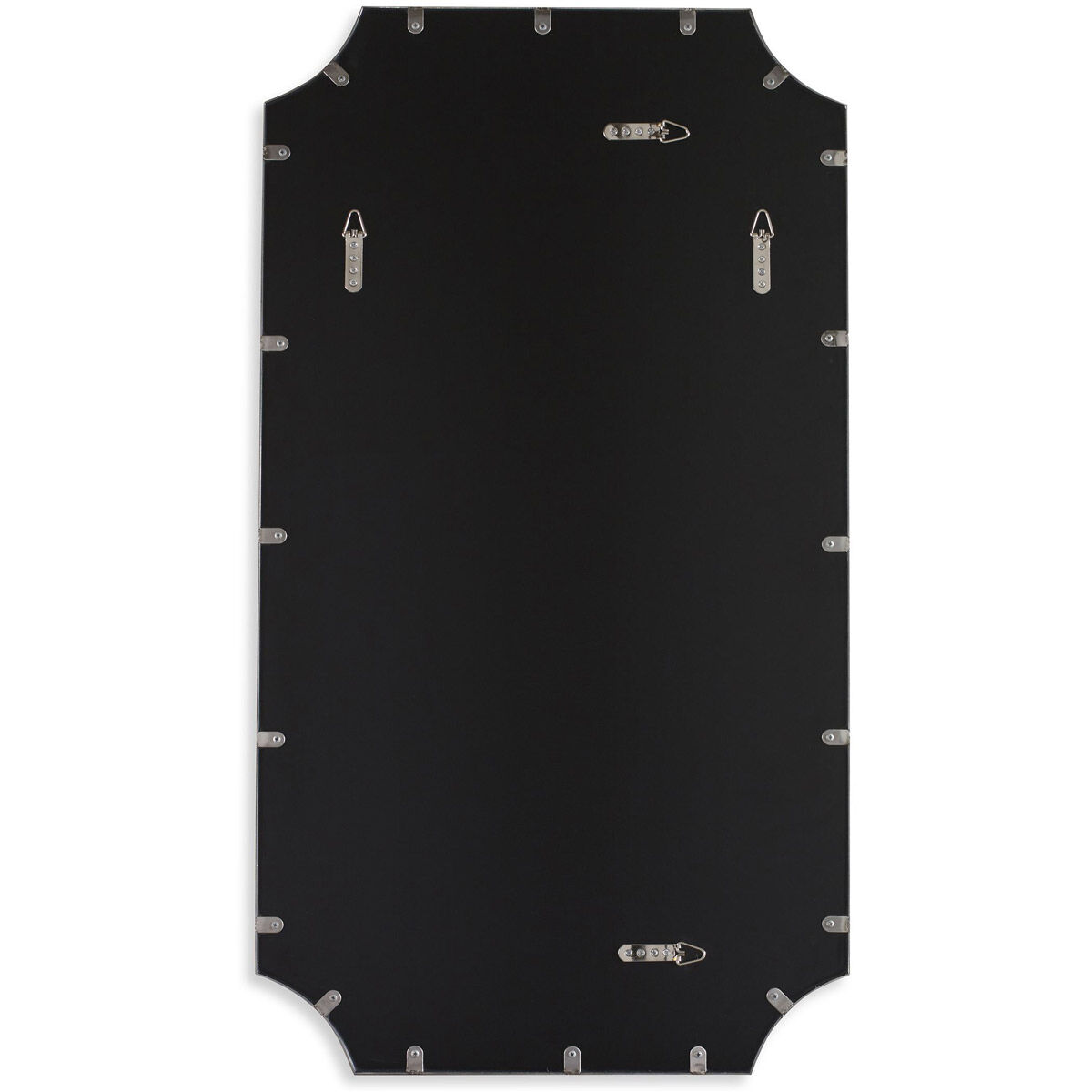 Lennox 40 X 22 inch Black Wall Mirror