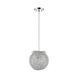 Distratto 1 Light 12 inch Polished Chrome Pendant Ceiling Light