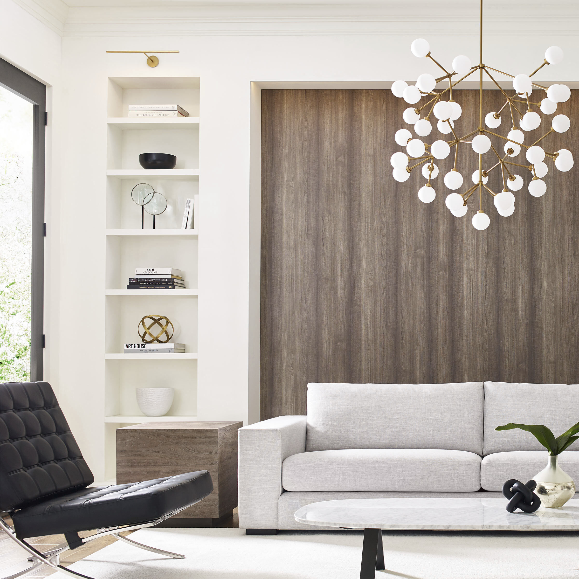 Sean Lavin Plural Dome 13.5 watt 18 inch Natural Brass Picture Light Wall Light, Integrated LED