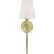 Mairbourne 1 Light 6.5 inch Vintage Brass Indoor Wall Sconce Wall Light