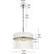 Paulina 3 Light 16 inch Polished Nickel Chandelier Ceiling Light