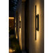Mono 1 Light 50 inch Black Outdoor Wall Sconce