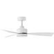Coastal Elements Iver 44 inch Matte White Smart Fan