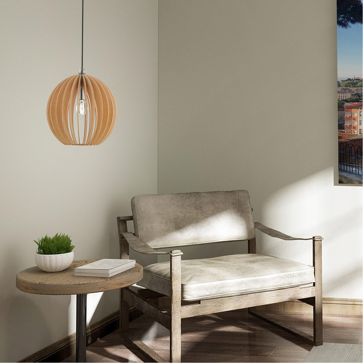 Pendants 1 Light 13 inch Brushed Nickel Pendant Ceiling Light