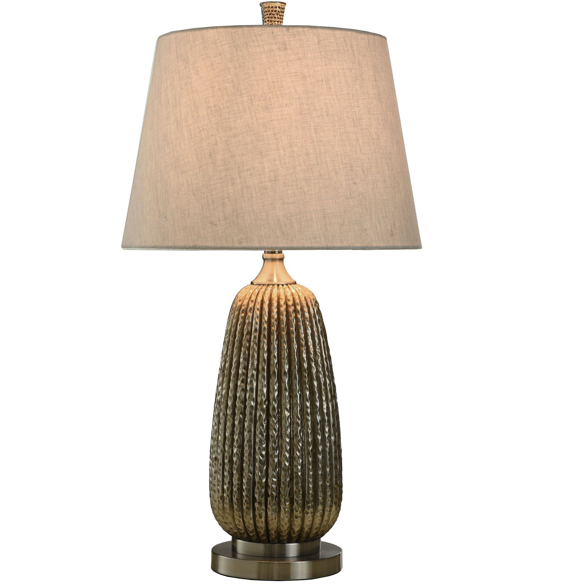 Cameron 33.5 inch 150.00 watt Metallic Gold Table Lamp Portable Light