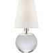 Thomas O'Brien Terri 10.25 inch 40 watt Crystal Accent Lamp Portable Light in Linen