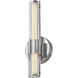Georgette LED 5.25 inch Polished Nickel Bath Light Wall Light