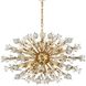 Vera 24 Light 23 inch Gold Pendant Ceiling Light