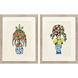 Imaginary Topiary Blue and Green and Pink and Yellow Framed Art, Propac
