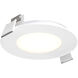 Access White Slim Panel Recessed Light