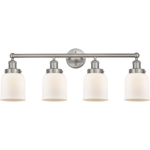 Bell 4 Light 33.5 inch Brushed Satin Nickel Bath Vanity Light Wall Light
