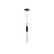 Aspen LED 2 inch Dark Bronze Pendant Ceiling Light in Clear