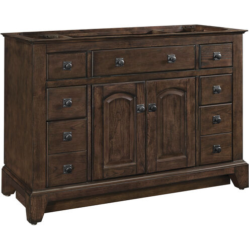 James 48 inch Brown Bathroom Vanity Wall Light