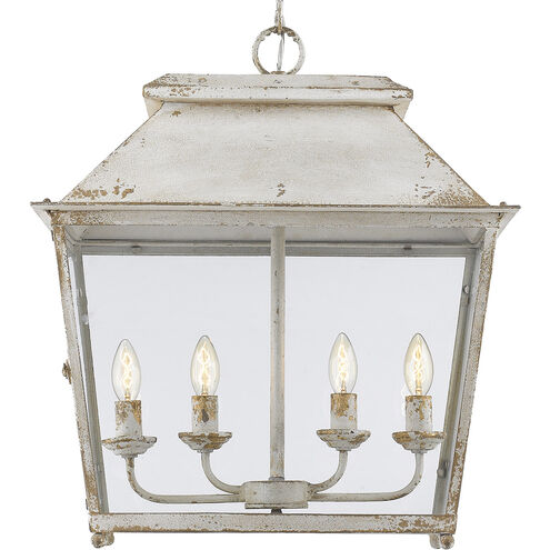 Abingdon 4 Light 21 inch Antique Ivory Pendant Ceiling Light