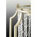Bradstreet 6 Light 18 inch Silver Ridge Pendant Ceiling Light, Design Series