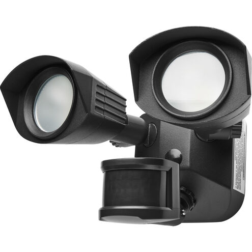 Brentwood LED 4 inch Black Outdoor Security Light