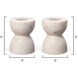 Petit 4 X 3 inch Candlesticks, Set of 2