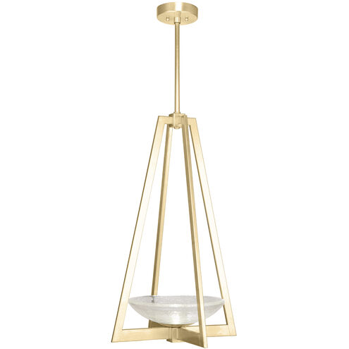 Delphi LED 17.5 inch Gold Pendant Ceiling Light