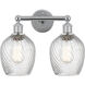 Edison Salina 2 Light 14 inch Polished Chrome Bath Vanity Light Wall Light