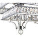 Shalia 16 Light 37 inch Chrome Island/Pool Table Light Ceiling Light