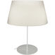 Dalia 28 inch 60 watt Matte White Table Lamp Portable Light