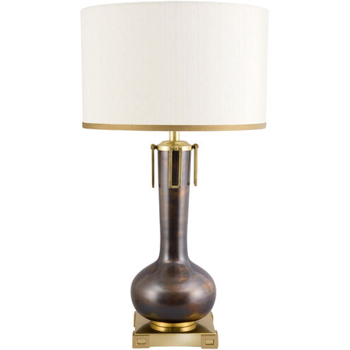 Larry Laslo 31 inch 60 watt Copper Table Lamp Portable Light, Frederick Cooper