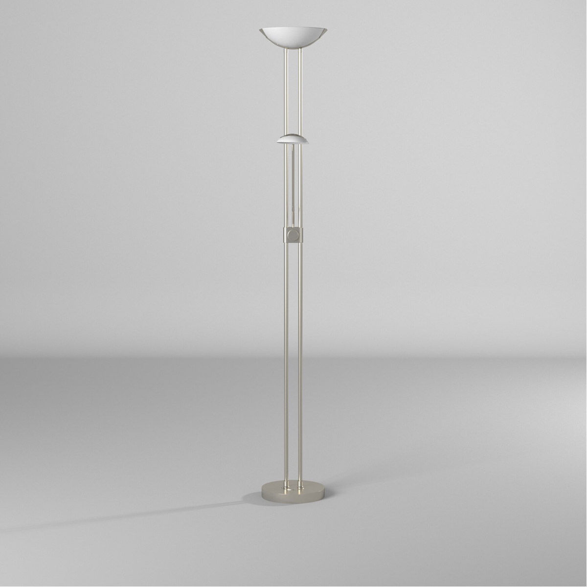 Baya 1 70.86 inch 20 watt Matte Nickel Floor Lamp Portable Light