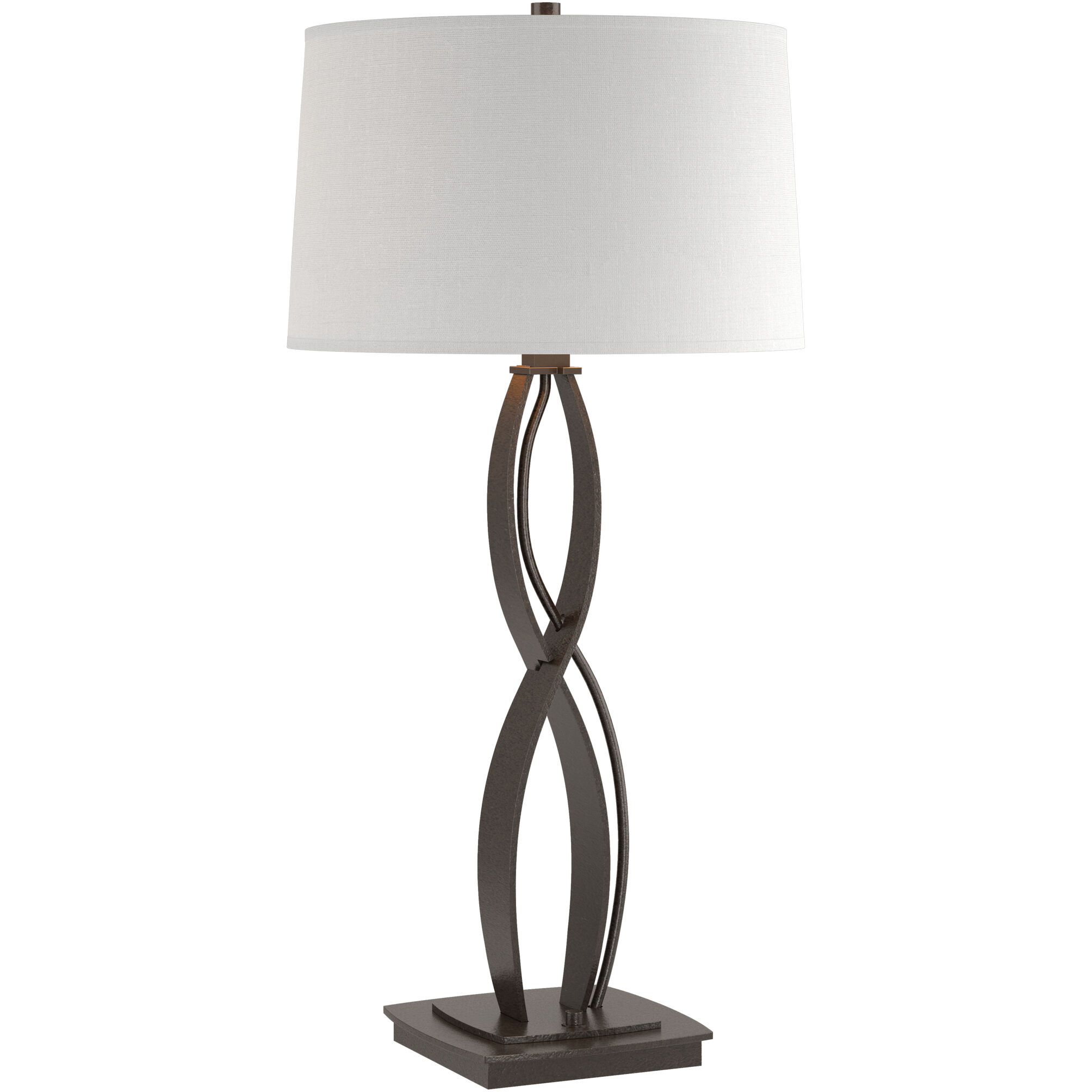 Almost Infinity 31 inch 150 watt Oil Rubbed Bronze Table Lamp Portable Light in Natural Anna, Tall