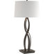 Almost Infinity 31 inch 150 watt Oil Rubbed Bronze Table Lamp Portable Light in Natural Anna, Tall