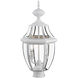 Monterey 2 Light 22 inch White Outdoor Post Top Lantern