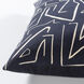 Bogolani 20 X 20 inch Black Pillow Kit, Square
