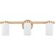 Bedminster 3 Light 24 inch Champagne Gold Vanity Light Wall Light