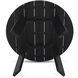 Delta 47 X 47 inch Black Outdoor Dining Table, Round