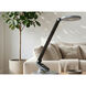 Tandy 17.5 inch 10 watt Metallic Grey Adjustable Table Lamp Portable Light