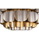 Swoon 1 Light 16 inch Antique Gold/Gold Dust Pendant Ceiling Light, Smithsonian Collaboration